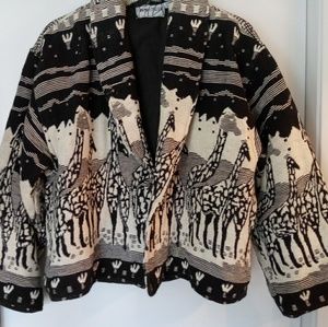 Unique Women's Jacket Silver Stream